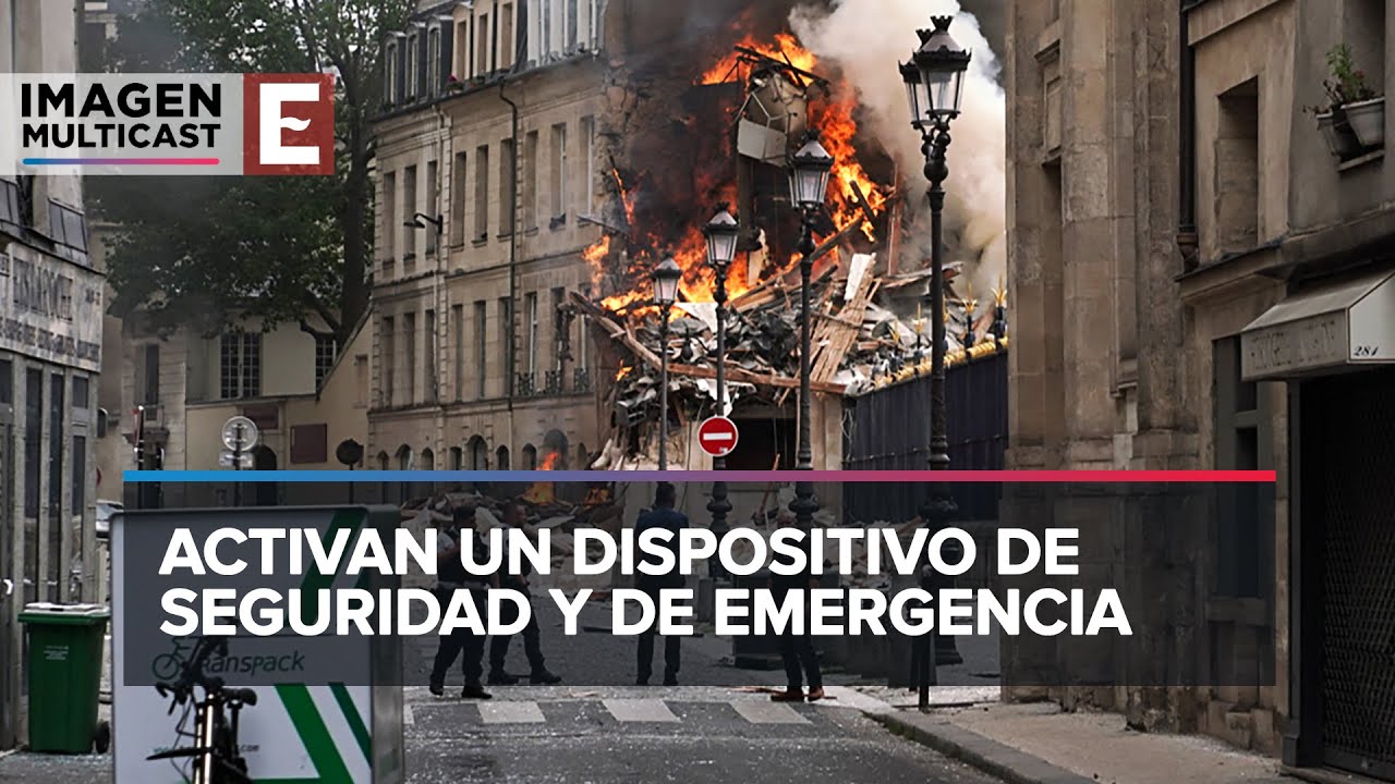 Explosi&oacute;n en Francia: Potente detonaci&oacute;n de gas da&ntilde;a edificios de Par&iacute;s