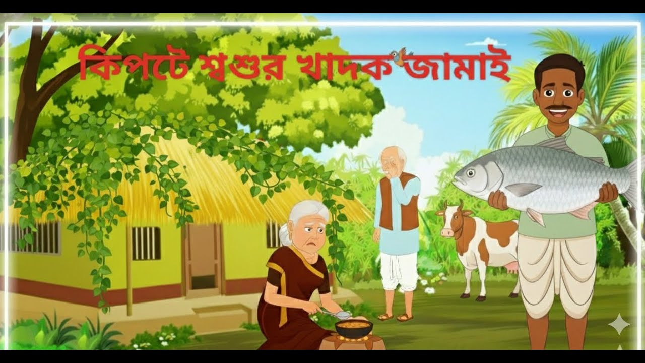 কিপটা শ্বশুর খাদক জামাই | Cartoon Times | Rupkothar Bangla Golpo | Thakumar Jhuli