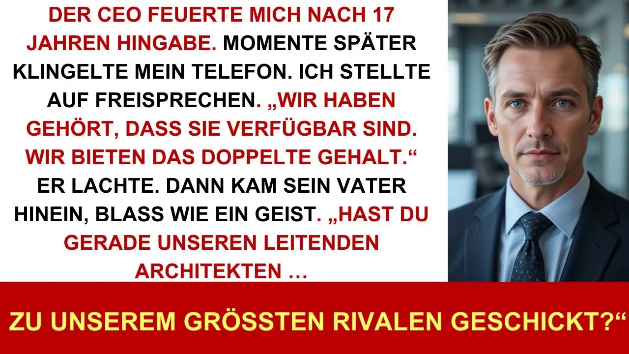 Nach 17 Jahren： Chefarchitekt als „veraltet“ gefeuert – seine Rache lähmt die Firma