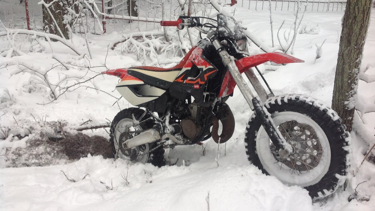 Aprilia MX 125 IN SNOW