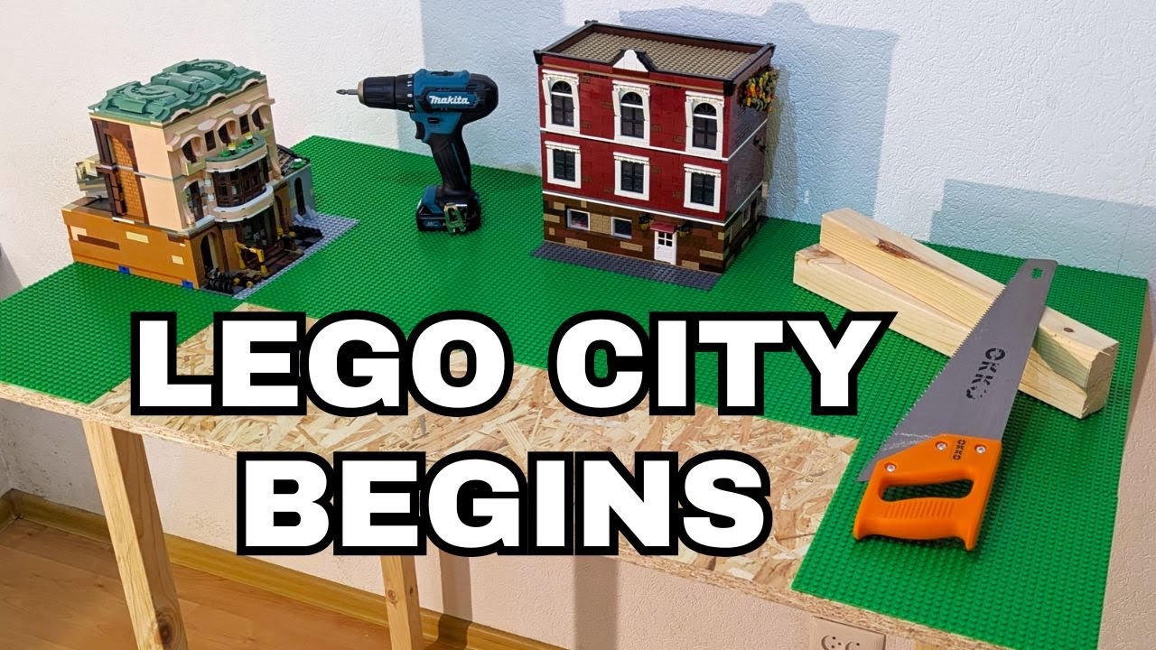 I’m Finally Starting My LEGO City (From Scratch)