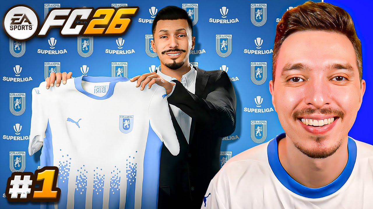 DEVIN FOTBALIST SI RADOI MA CONVINGE SA SEMNEZ CU UNIVERSITATEA CRAIOVA! CARIERA CU THEO #1! FC 26