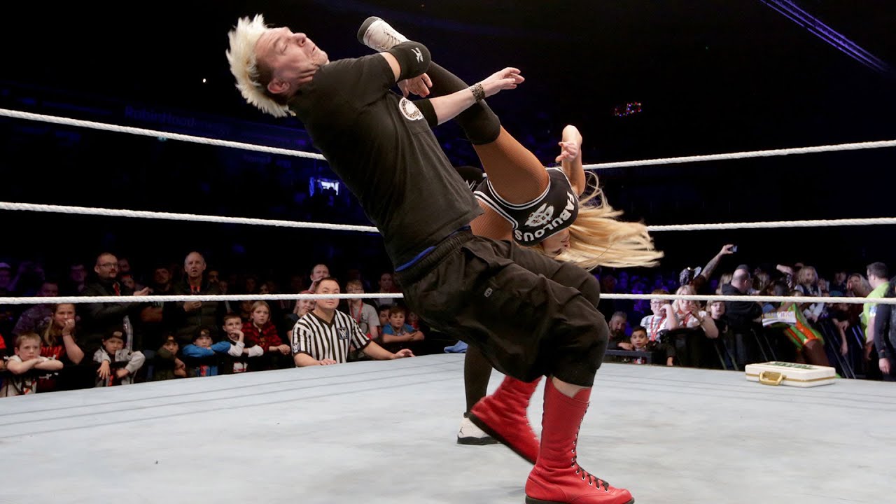 James Ellsworth gets knocked around in Nottingham