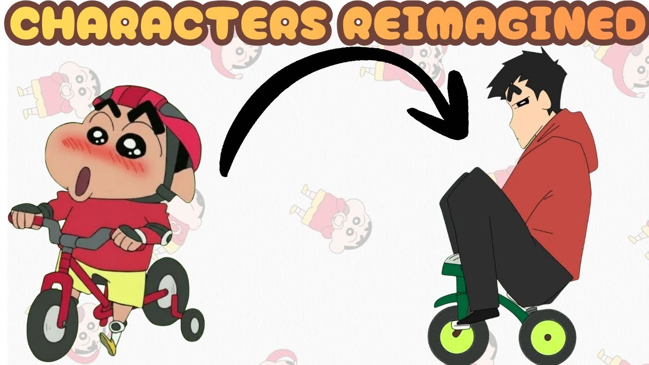 Shinchan Characters Glow up Edit ✌️✨ | Episode - 104 Reimagined