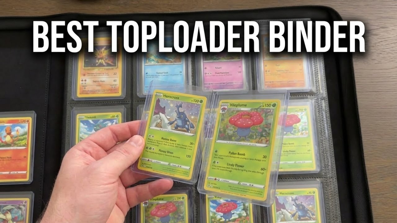 Best Toploader Binder for Card Storage