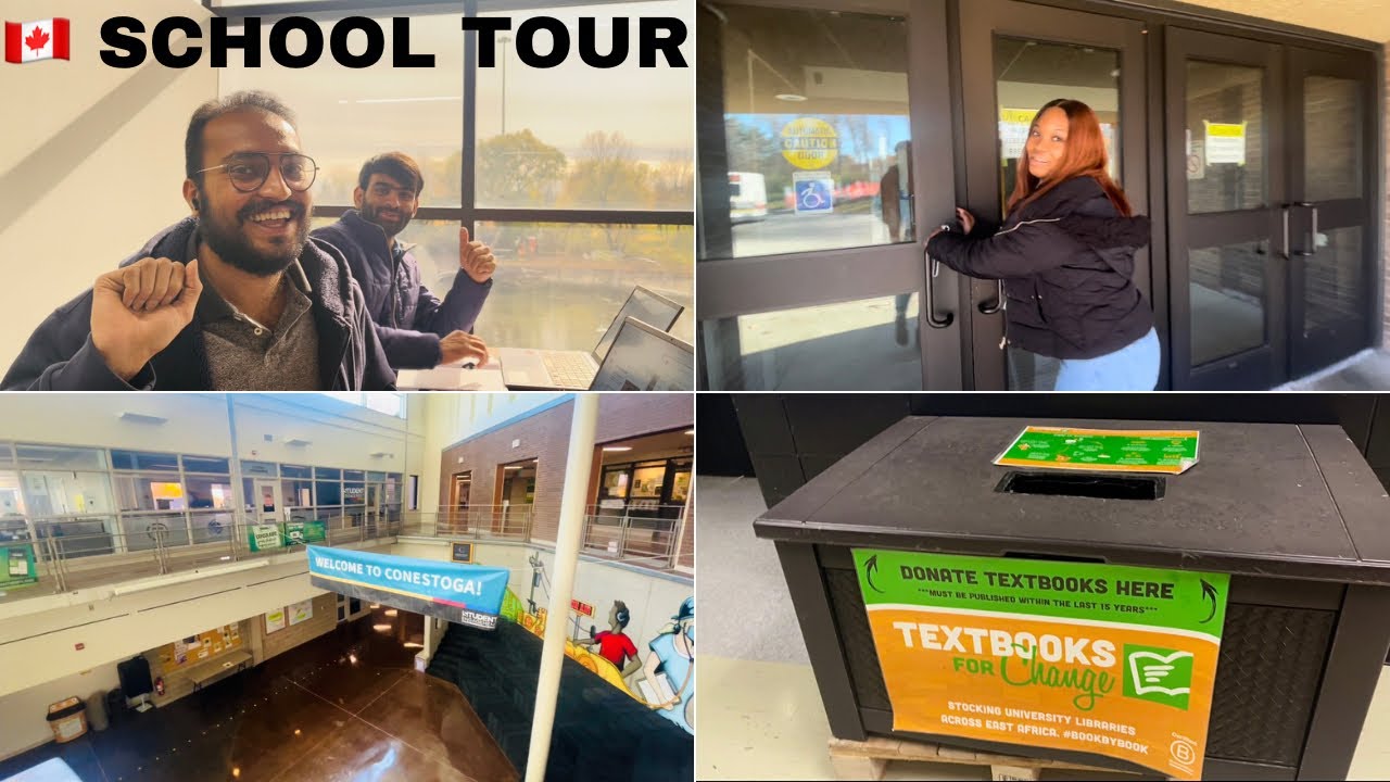 My Canadian 🇨🇦 College Tour in Ontario | Life of a Nigerian student in Canada