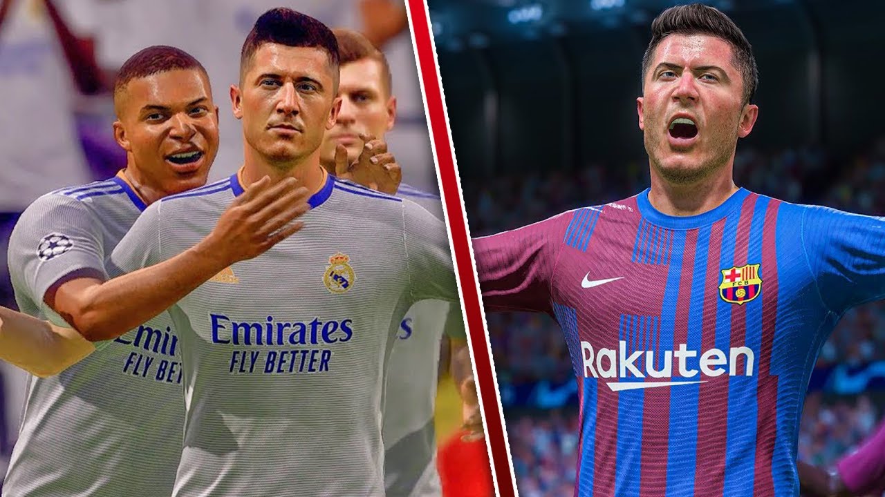 GDZIE TRAFI LEWANDOWSKI? FIFA 22 EKSPERYMENT