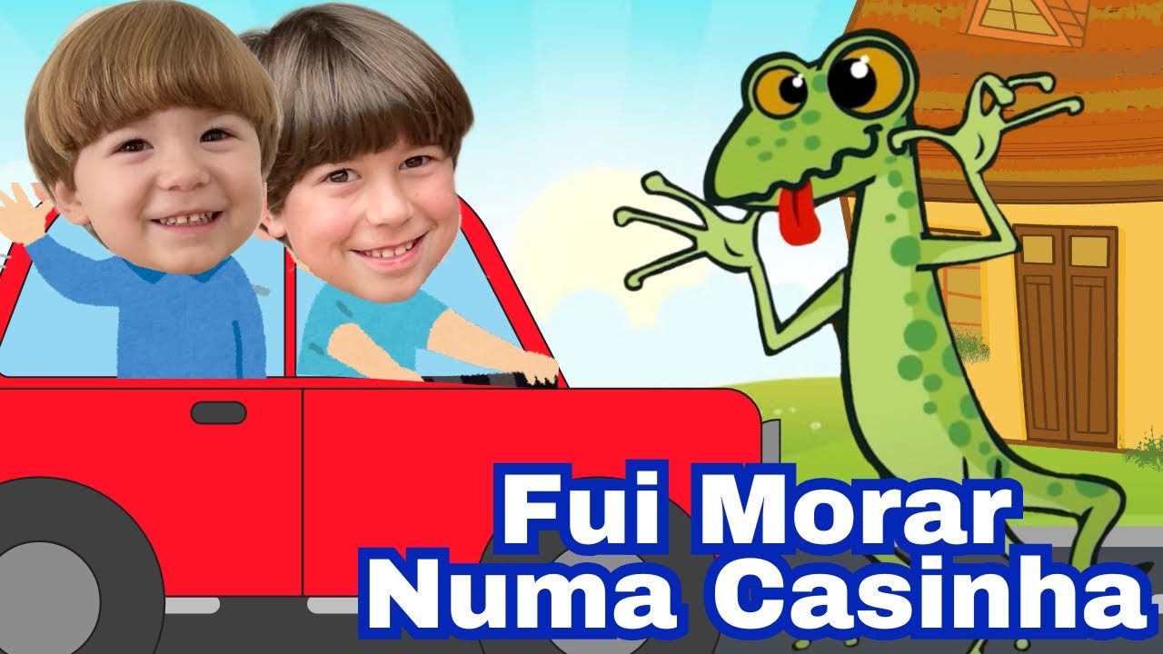 Galinha Pintadinha em Fui Morar Numa Casinha - Música infantil
