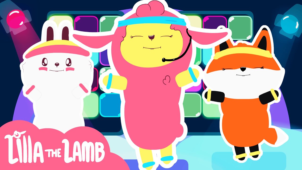 💃 Move To The Left 🕺 | Action Song For Kids | Lilla The Lamb
