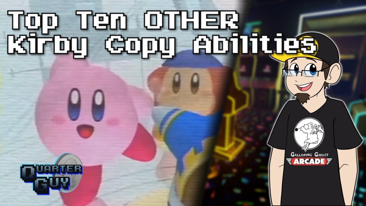 Top Ten OTHER Kirby Copy Abilities (5th Anniversary Special)