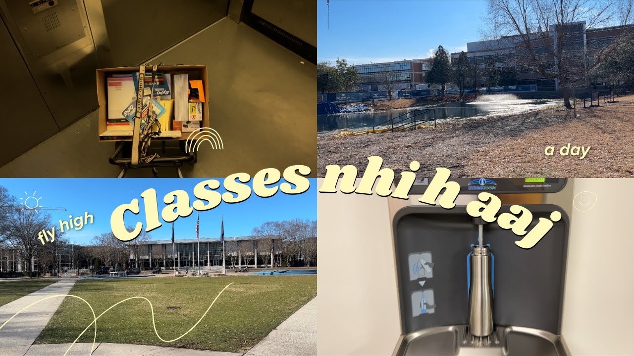 Aaj meri classes nhi hui 😌#vlog #usa #internationalstudents  #university 