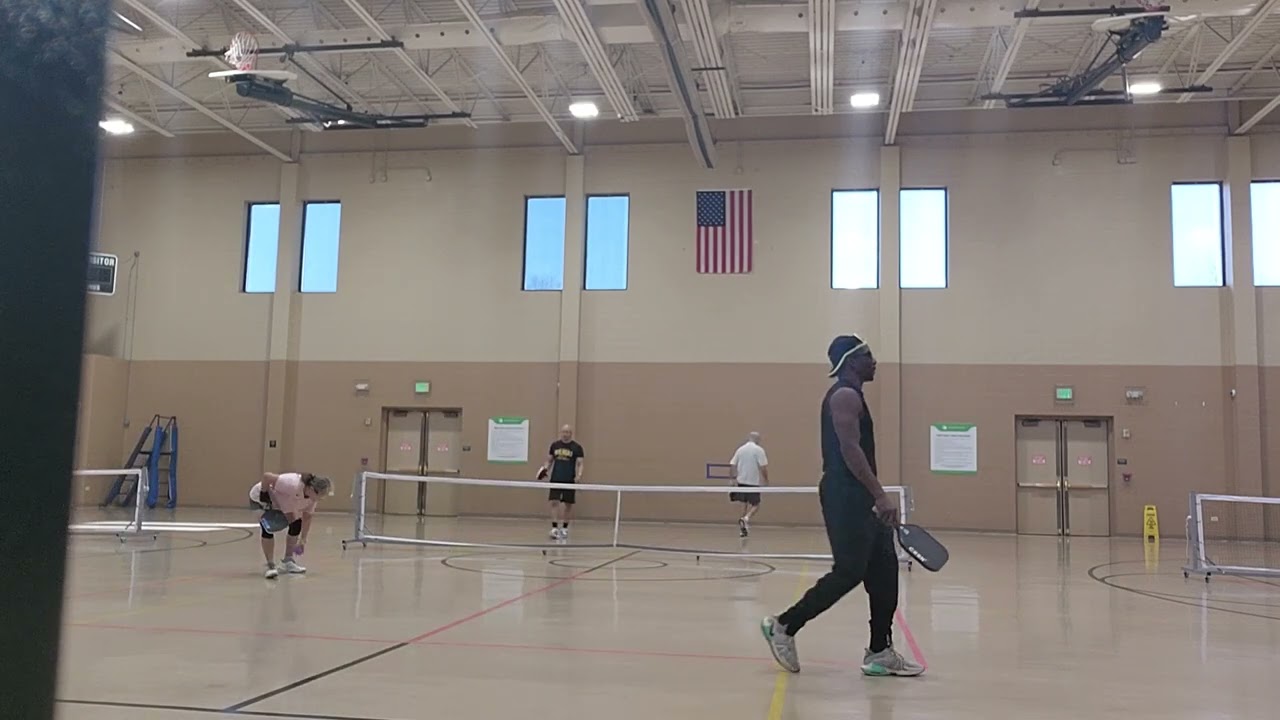 Me & Mark v. Mom & Darren Pickleball