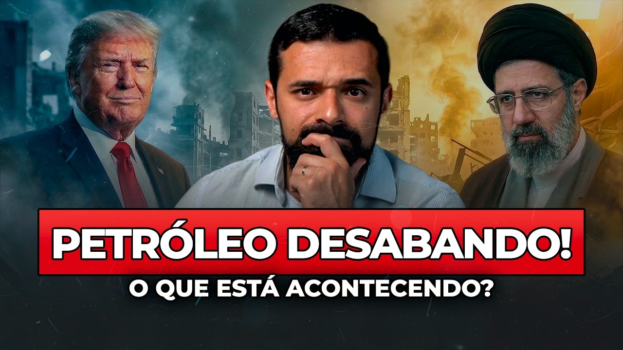 PETRÓLEO DESABA! Oportunidade ou vai cair mais?
