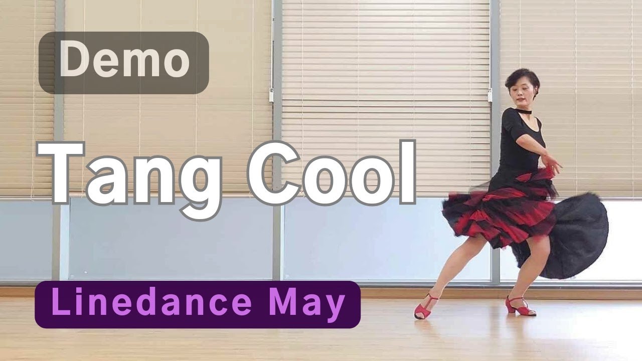 Tang Cool Line Dance (Easy Intermediate:David Ang & Ira Barie) - Demo