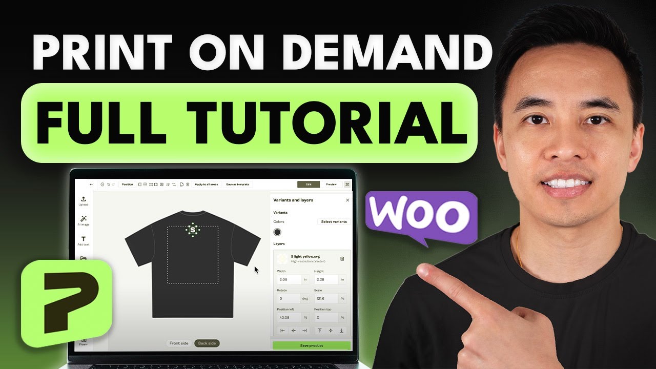 How to Make a Print on Demand eCommerce Website (WooCommerce & Printify) - 2025