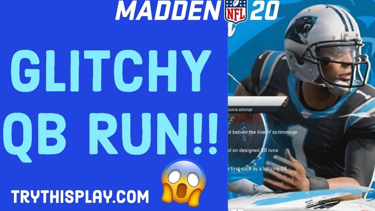 Madden 20 Glitchy Run Play! Money Play! Easy yards