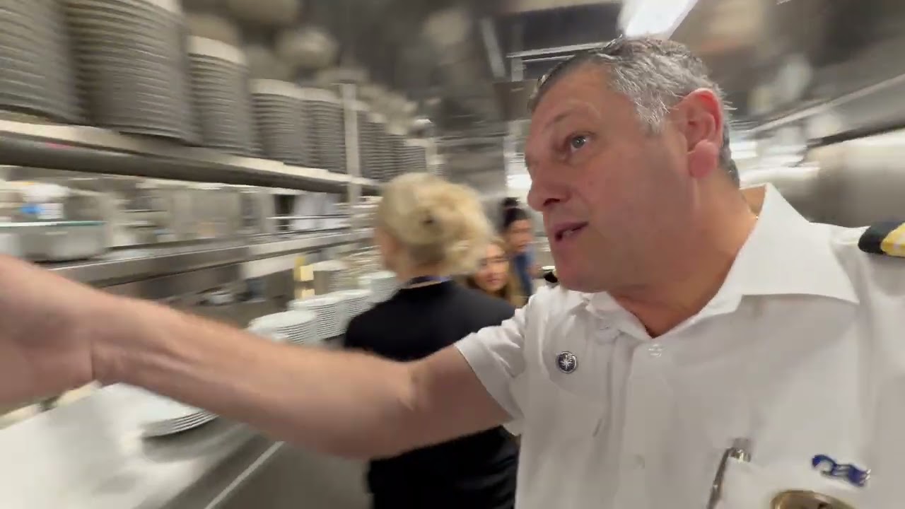 Kitchen Tour: Take a Tour of the Galley on the Star Princess Cruise Ship