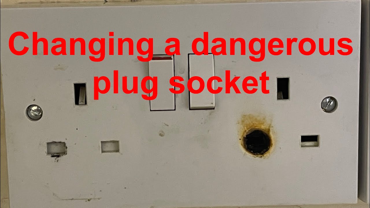 How to change a uk plug socket. A tutorial for trainees apprentices and DIY, installing a uk socket.