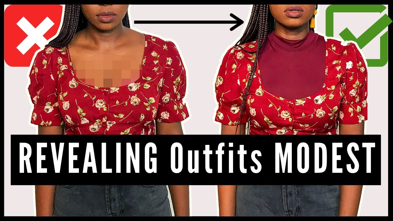 How to Make REVEALING Outfits MODEST | Modest Fashion Basics