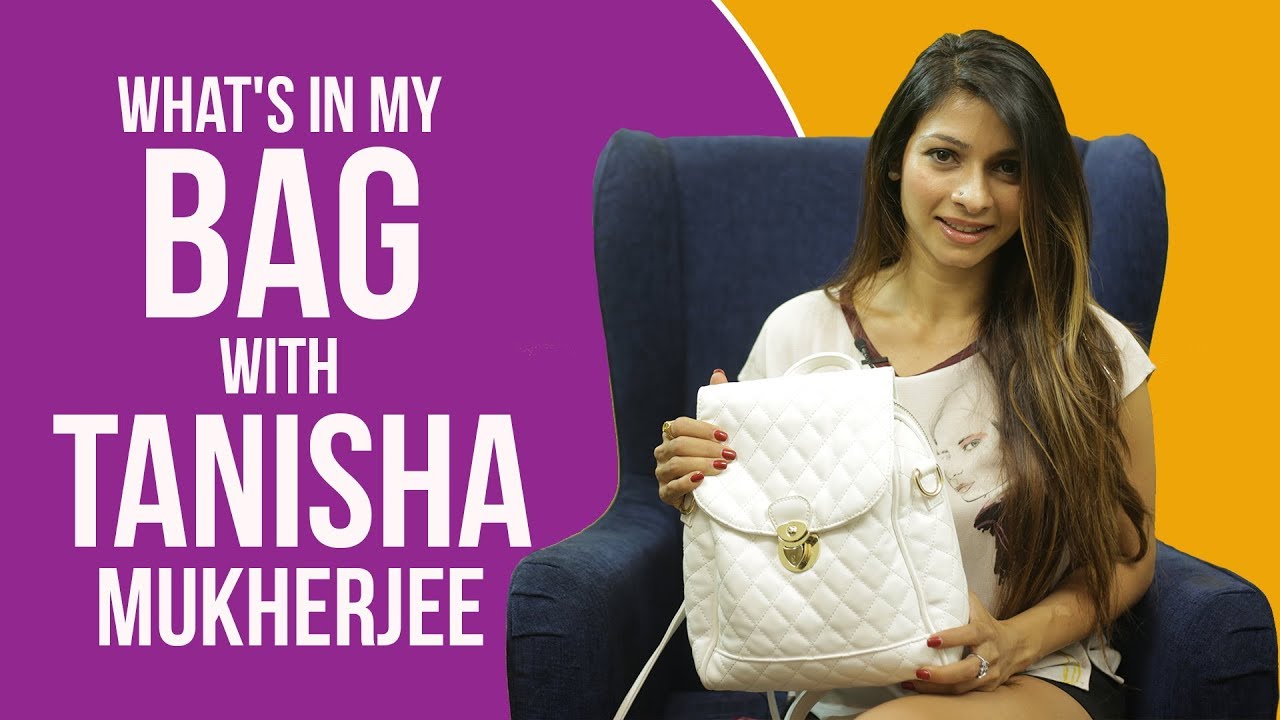 What's in my bag with Tanishaa Mukerji | S03E06 | Fashion | Bollywood | Pinkvilla