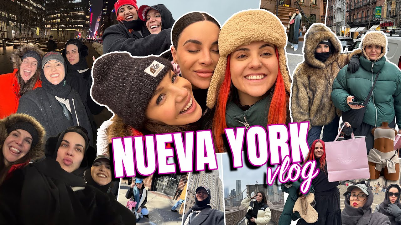 VLOG NUEVA YORK con Inés y Jedet 🍎🏦🎪
