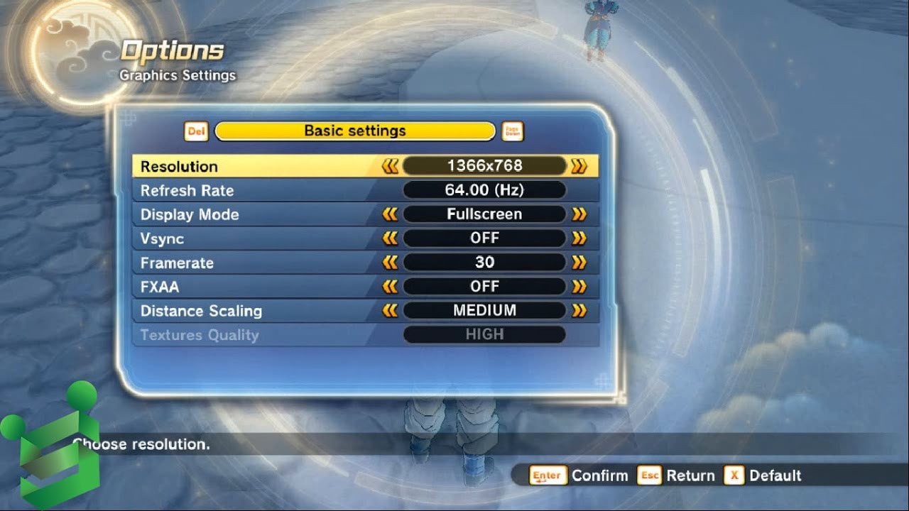 Dragonball Xenoverse 2 (NVIDIA NVS 5200M Game Testing)