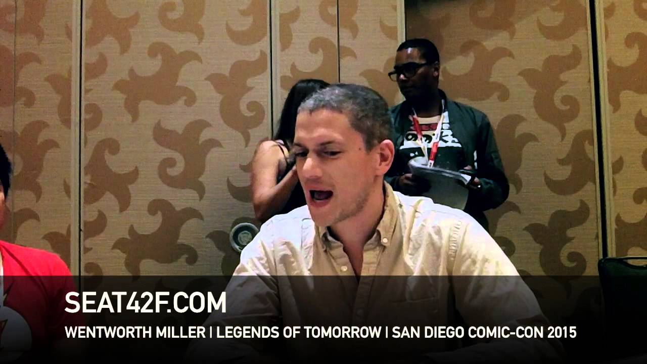 Wentworth Miller LEGENDS OF TOMORROW Comic Con 2015 Interview