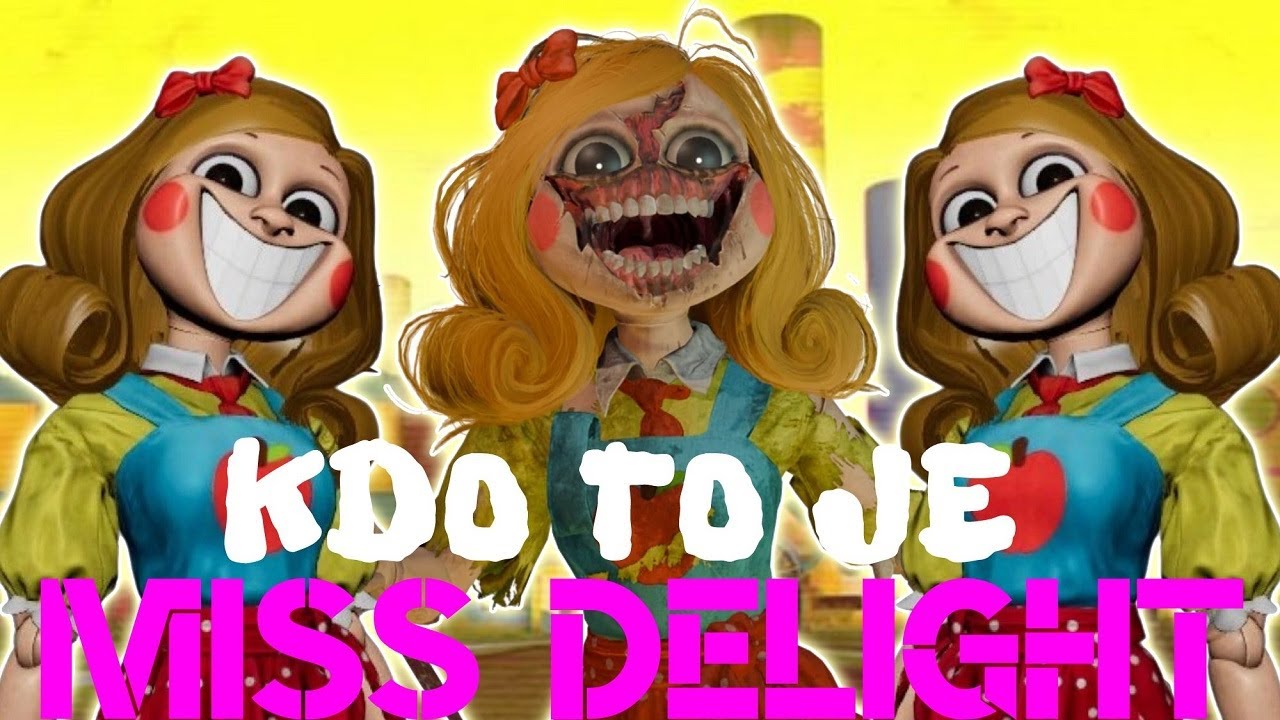 ☞ KDO TO JE ☜ - Miss Delight (Poppy Playtime)