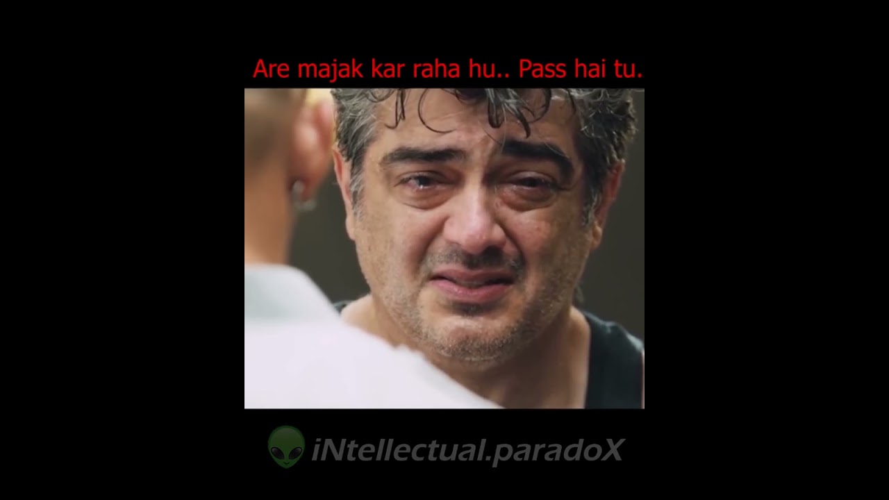 Bhai tu exam me fail hua hai is baar | Vedalam Ajith Transformation | Funny Memes 2023