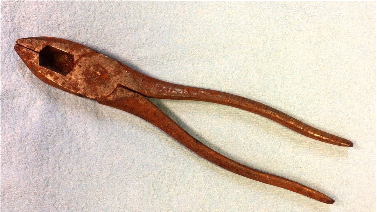 Restoration of 1946 KLEIN Pliers