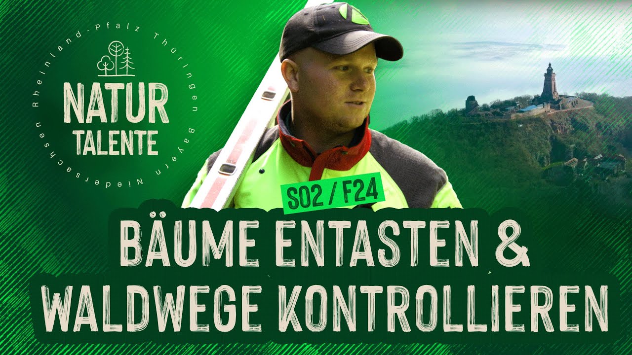 Bäume entasten & Waldwege kontrollieren I #NATURTALENTE Folge 24 I Staffel 2