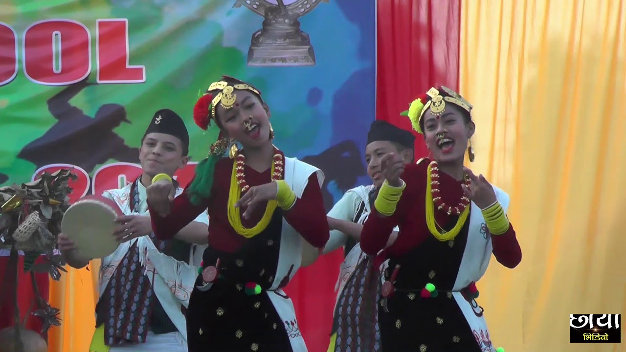 Nepali Kaura Song || Damauli Public Eng. Bo. School || Damauli