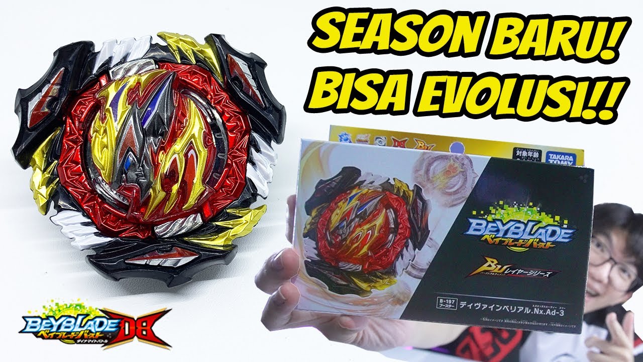 BURST ULTIMATE!! Unboxing Divine Belial  - Beyblade Burst Indonesia