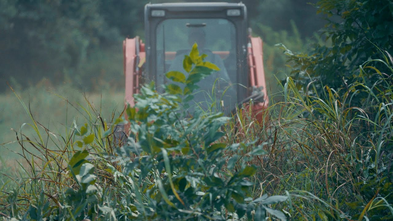 Brush cutting on skid steers
