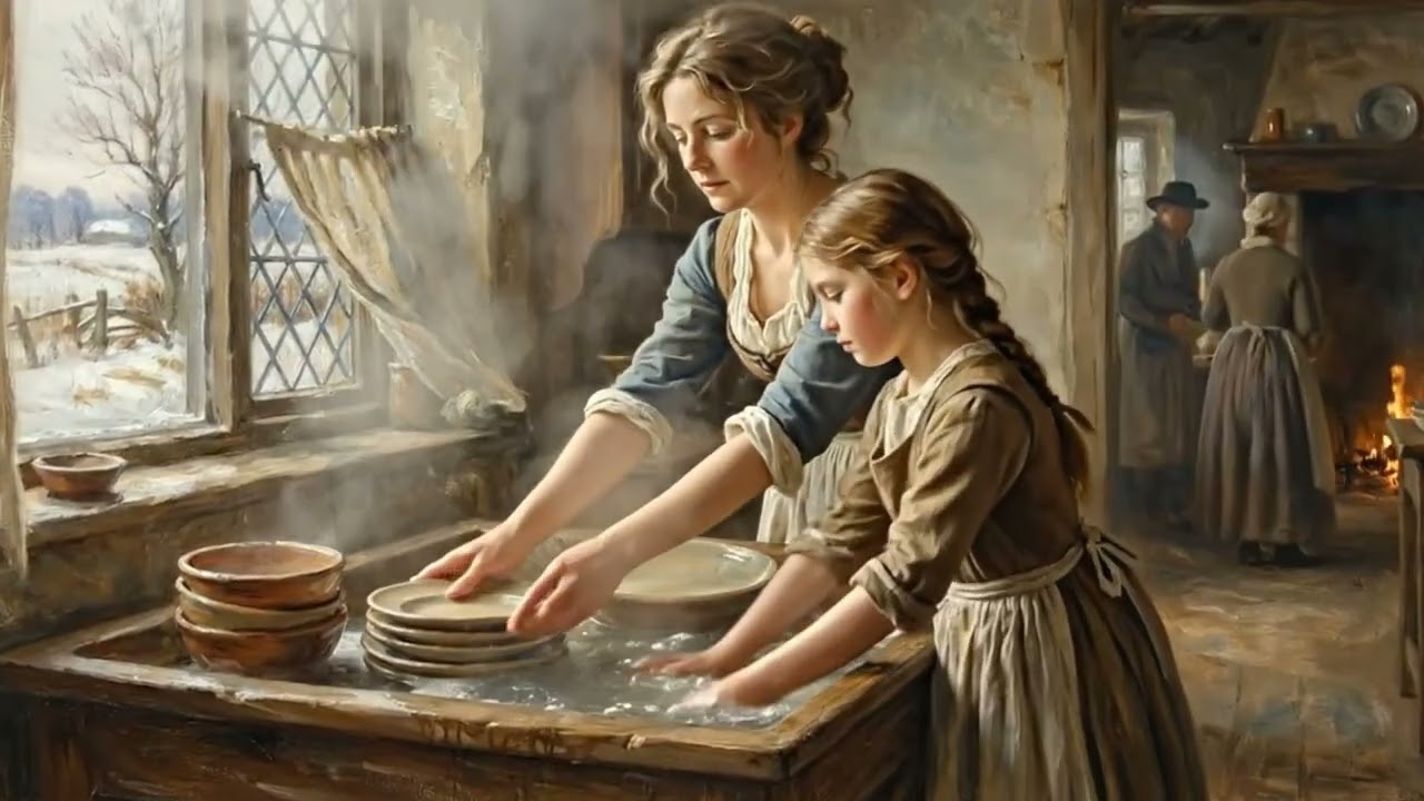 New Year&rsquo;s Day in European Village | Visual Poem & Relaxing Music