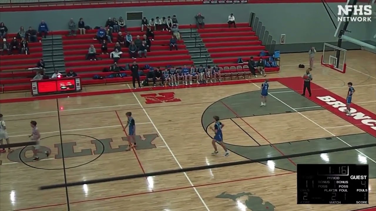 Lake Fenton Freshman Boys Basketball @ Holly 1/13/2026
