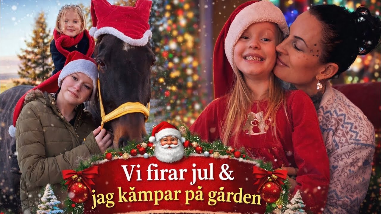 Vår jul - 2025 || Fortsätter tömma gården ||  Vlogg