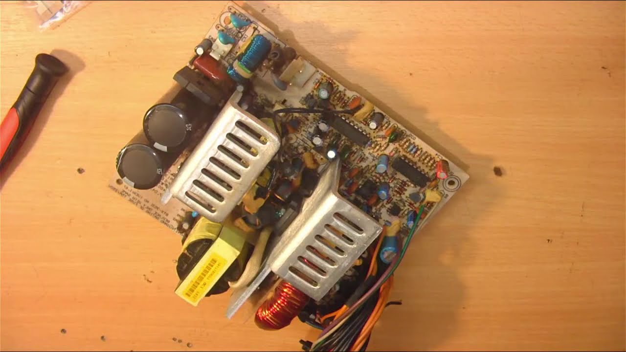 PC-Netzteil Elkos tauschen. und Testen