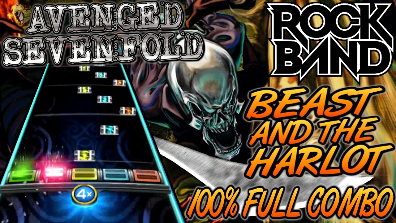Avenged Sevenfold - Beast and the Harlot 100% FC (Rock Band 4, Expert)