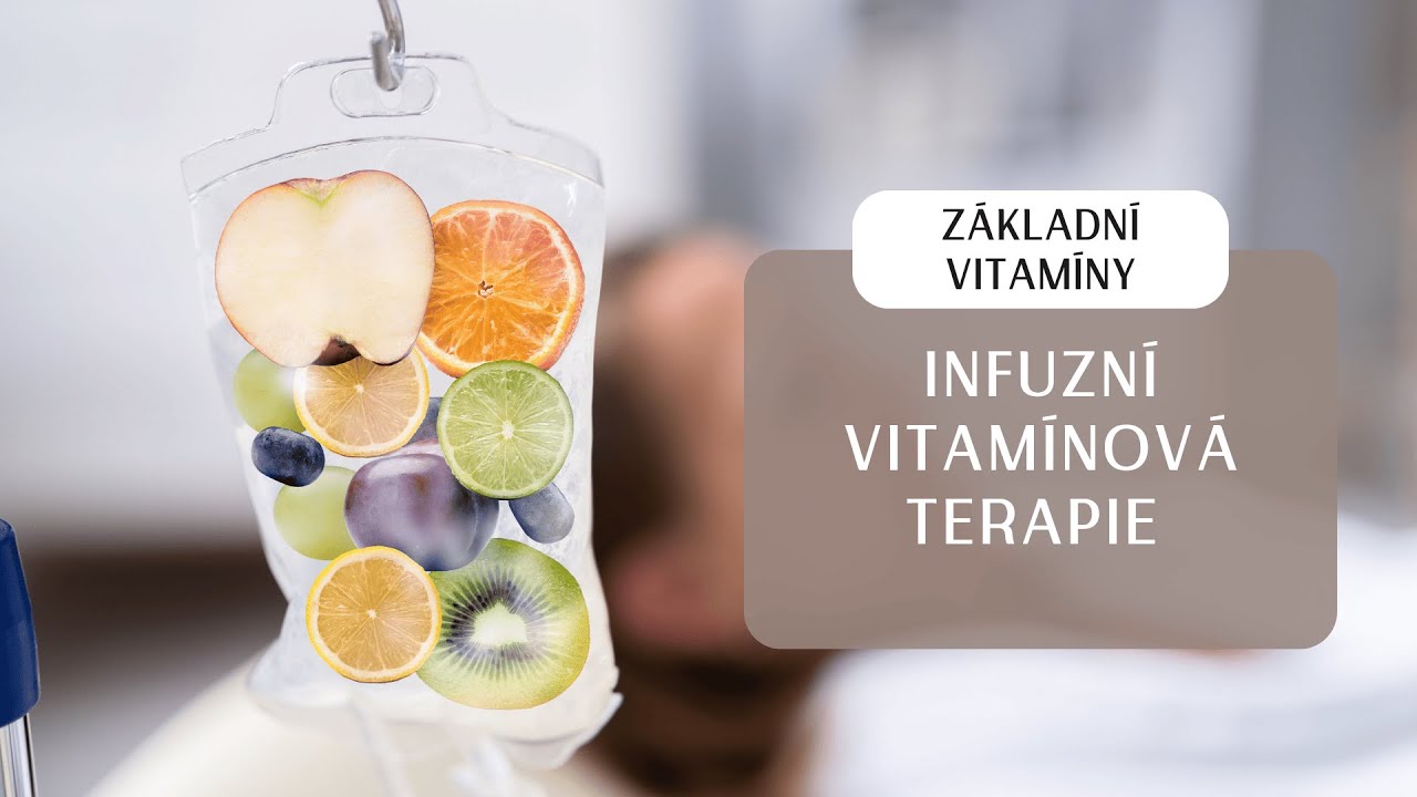 Vše o infuzní vitaminové terapii: BASIC – rychlé doplnění energie, imunity