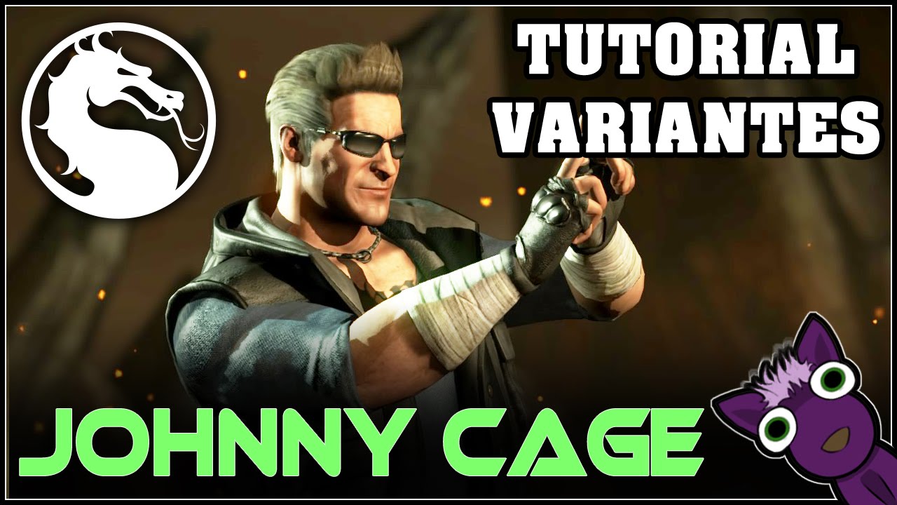 Mortal Kombat X (PS4), Tutorial de variantes - JOHNNY CAGE - Español
