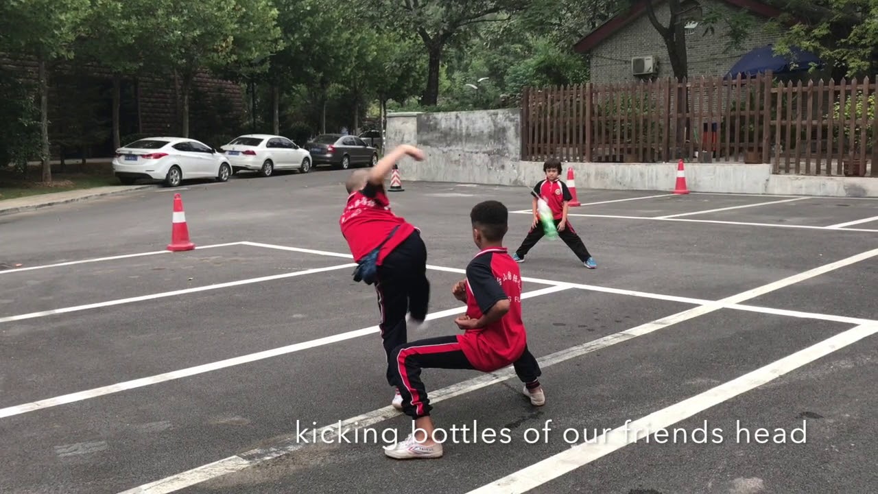 Fun at Yuntai Shan Martial Arts School