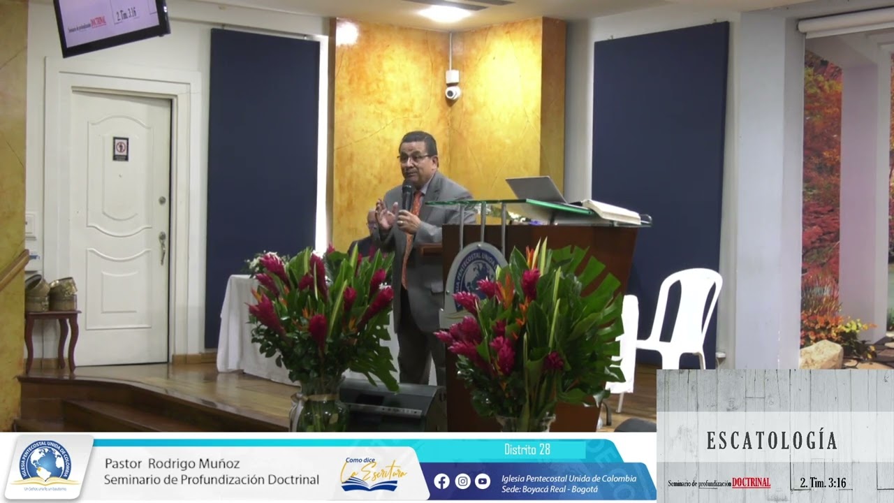 ESCATOLOGÍA | PASTOR RODRIGO MUÑOZ