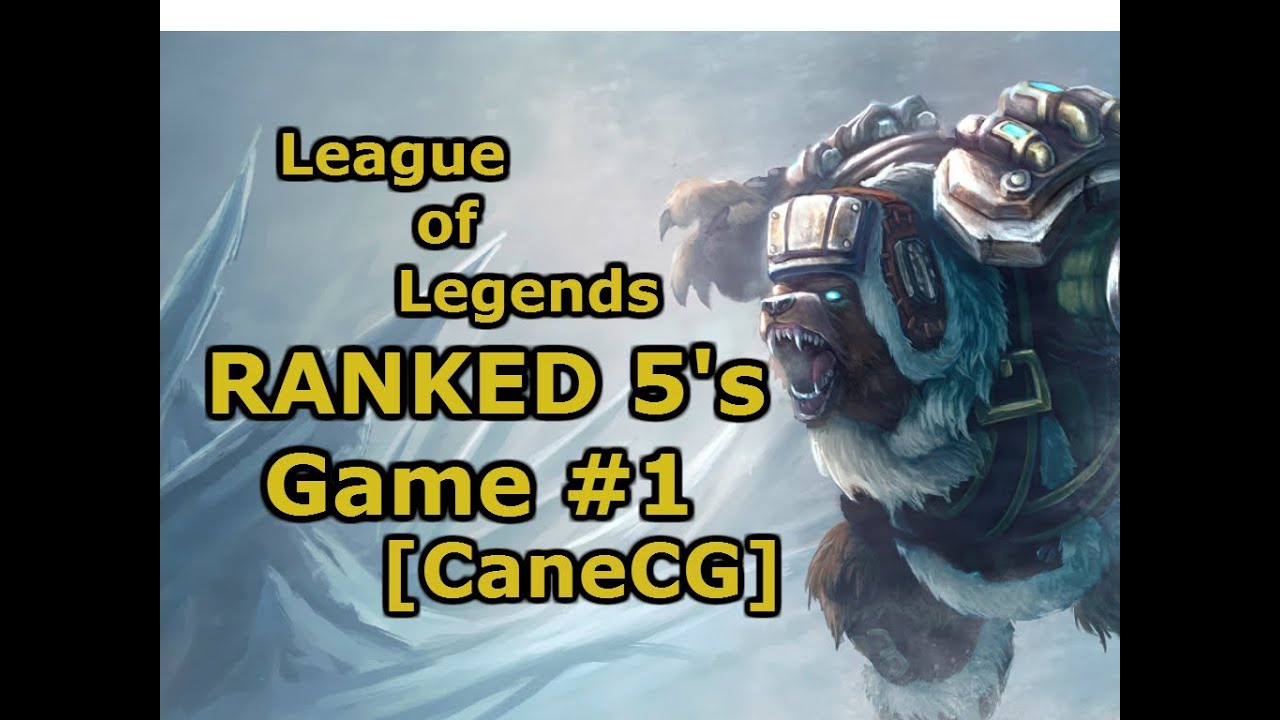 [CaneCG] S5 RANKED 5's - #1 (Rick James, Ze3nT, Popmon, Jibelicious, Econt)