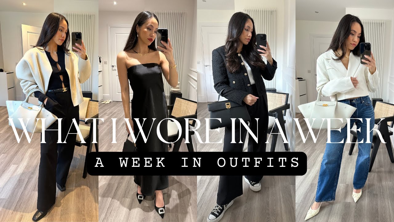 WHAT I WORE IN A WEEK IN LONDON | Casual outfits, events, shopping, theatre trip & Sunday lunch