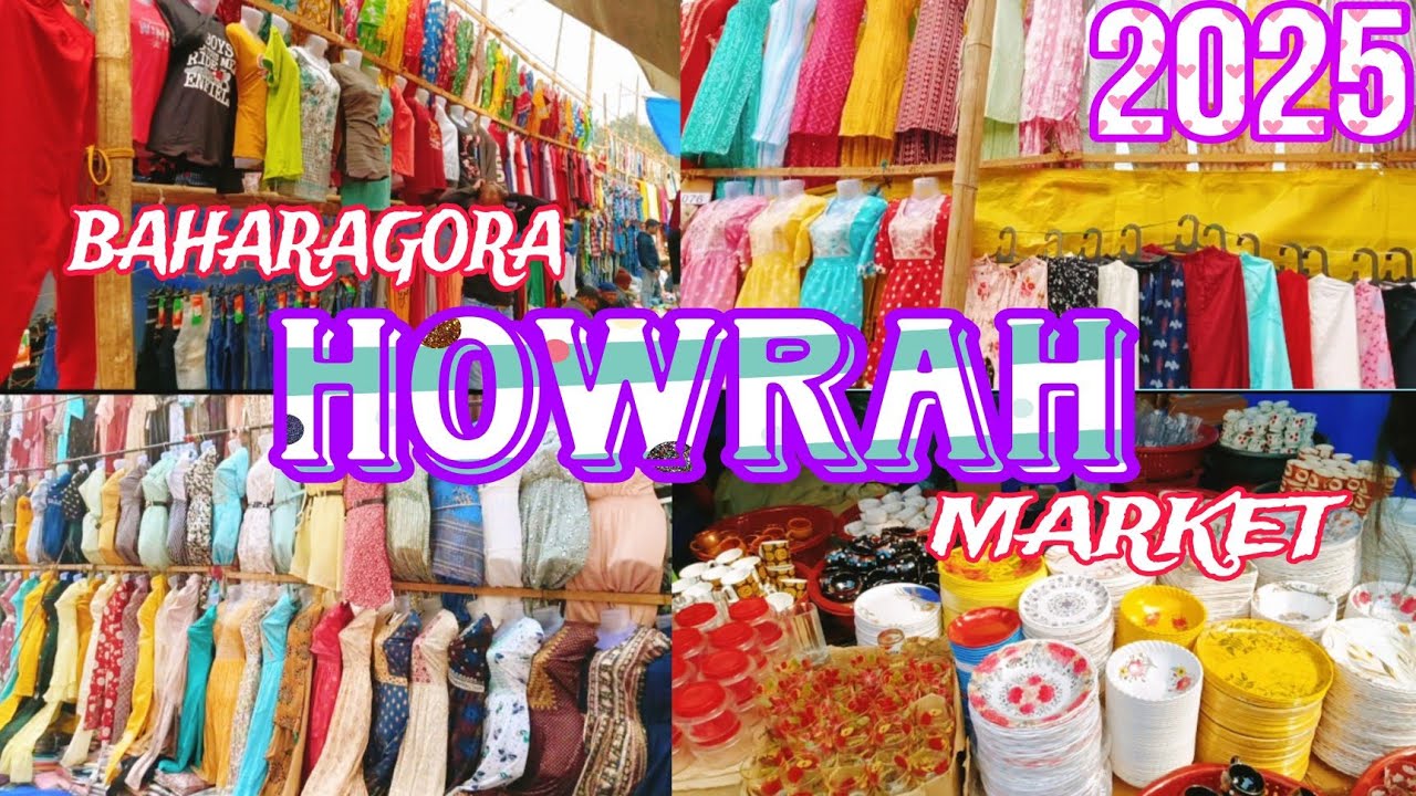 BAHARAGORA HOWRAH MARKET 2025 #santhalivlogvideo #baharagora #howrah_market