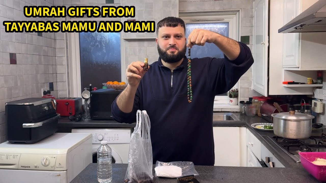 UMRAH GIFTS FROM TAYYABAS MAMU AND MAMI, AMAZING DAWAT AT TAYYABAS MAMUS HOUSE!!