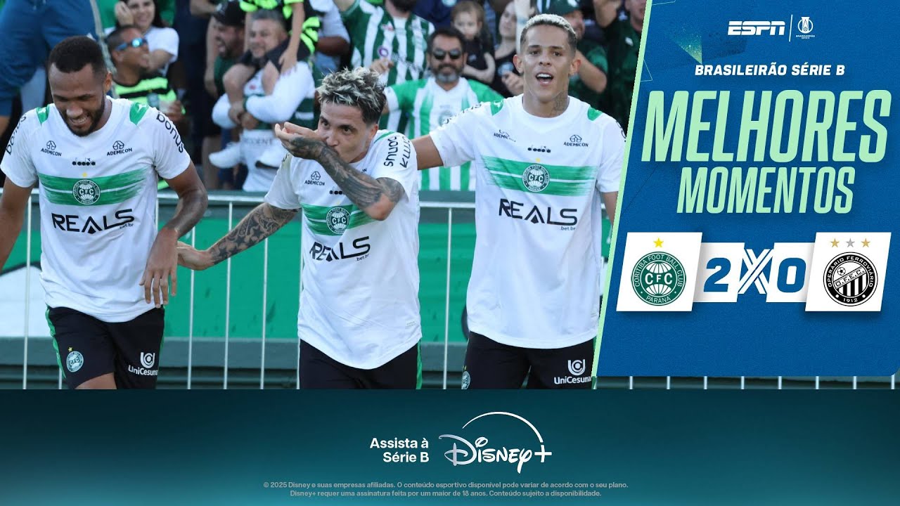 CORITIBA DOMINA e VENCE OPERÁRIO com TRANQUILIDADE na SÉRIE B | Melhores Momentos