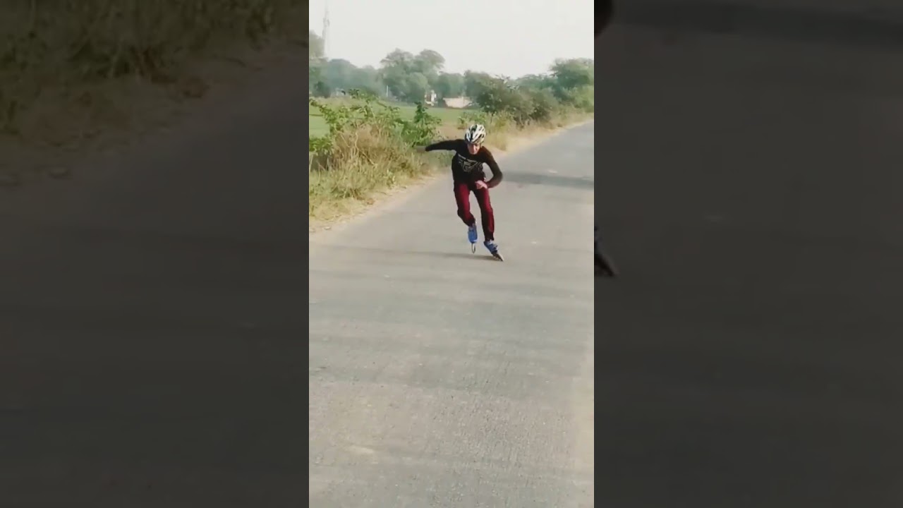 #sk8  # road sprints # pro skates #speedskater #starting