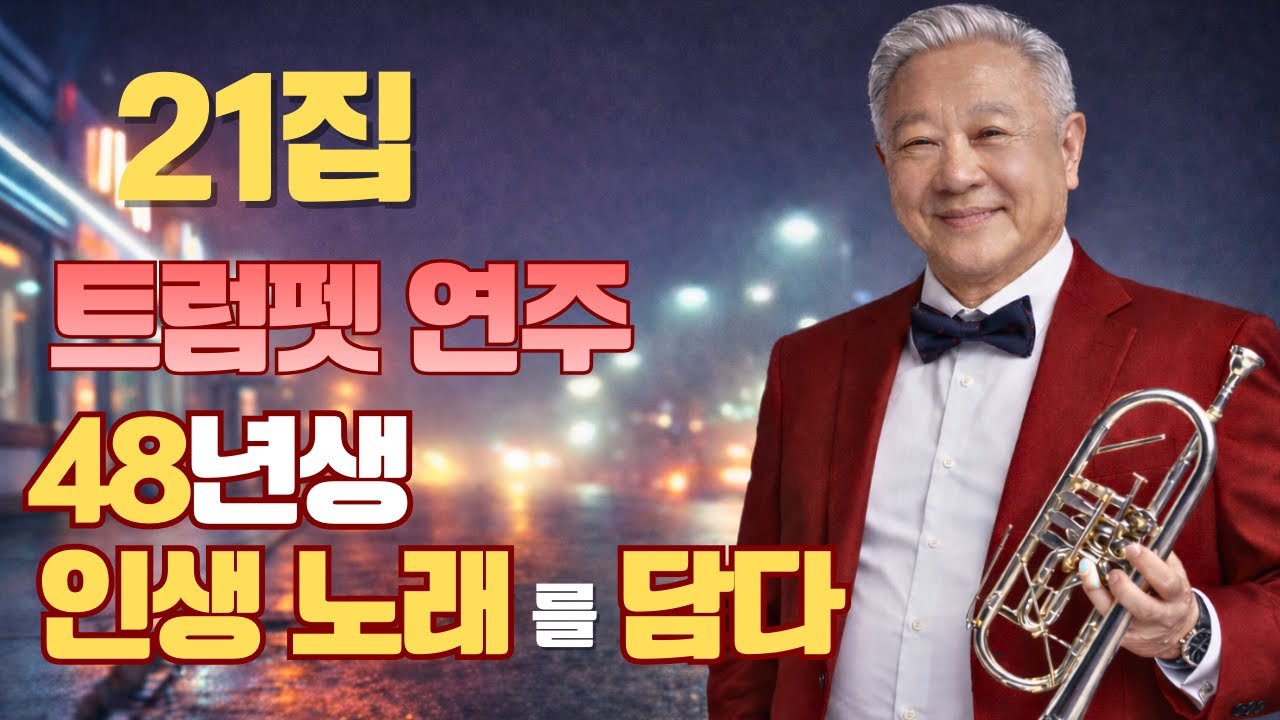[21집] 눈물로 물든 밤거리, 60년대 트로트를 트럼펫으로 불다 트로트의 향수, 트럼펫에 담은 인생의 멜로디 트로트 가요 콜라텍 캬바레